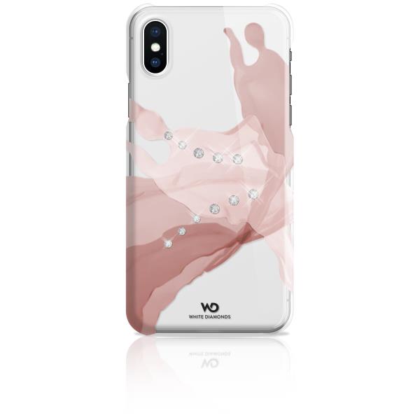 White Diamonds LIQUIDS COVER ROSE GOLD IPHONE XS/X